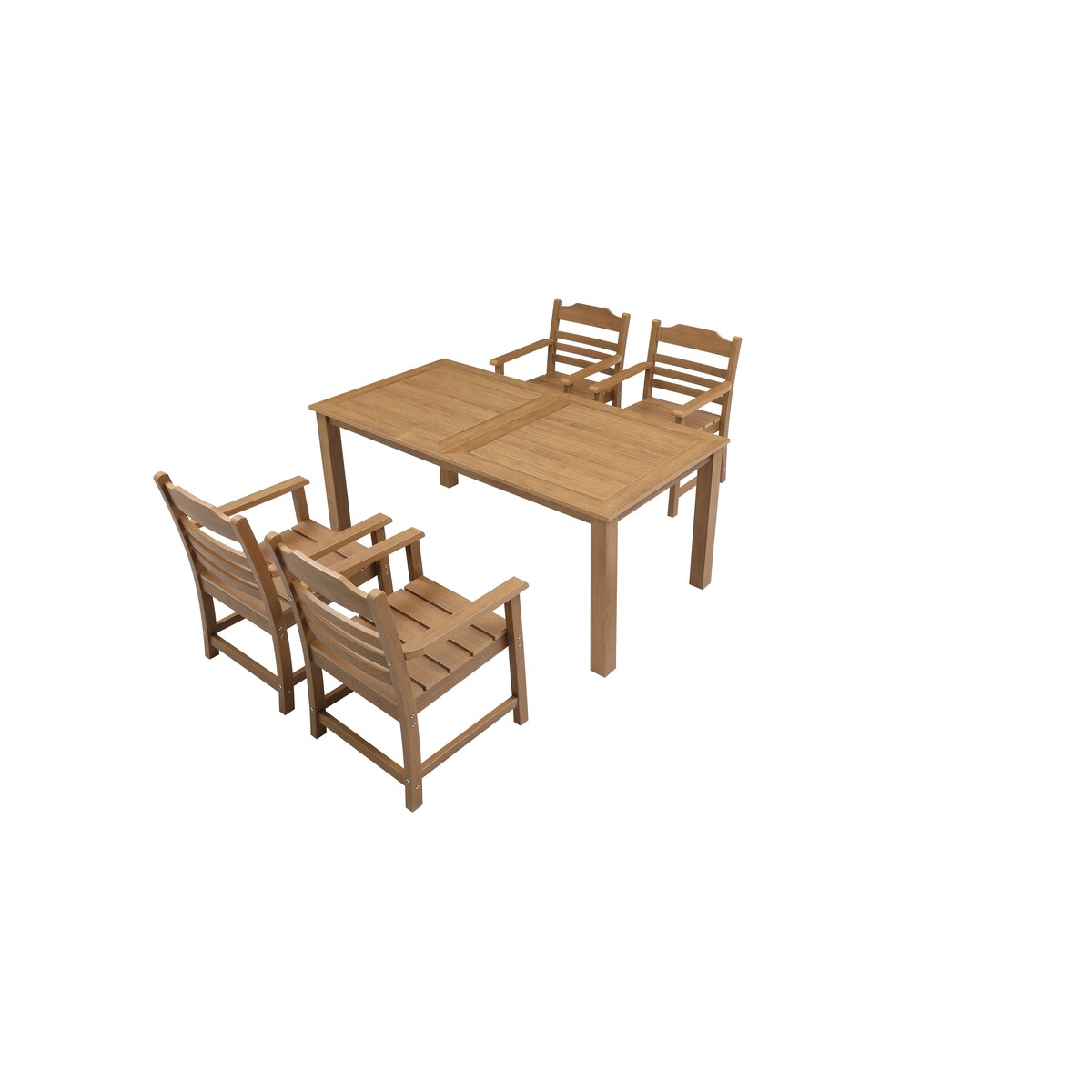 Patio Furniture Dining Chair and Table, Dining Set for Outdoor