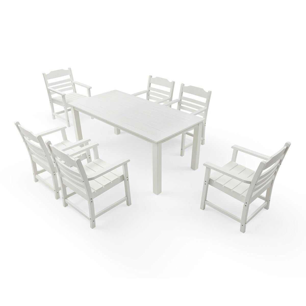 Patio Furniture Dining Chair and Table, Dining Set for Outdoor