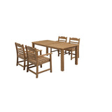 Patio Furniture Dining Chair and Table, Dining Set for Outdoor