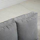 HOMCOM Convertible 7 Adjustable Positions Folding Couch Bed