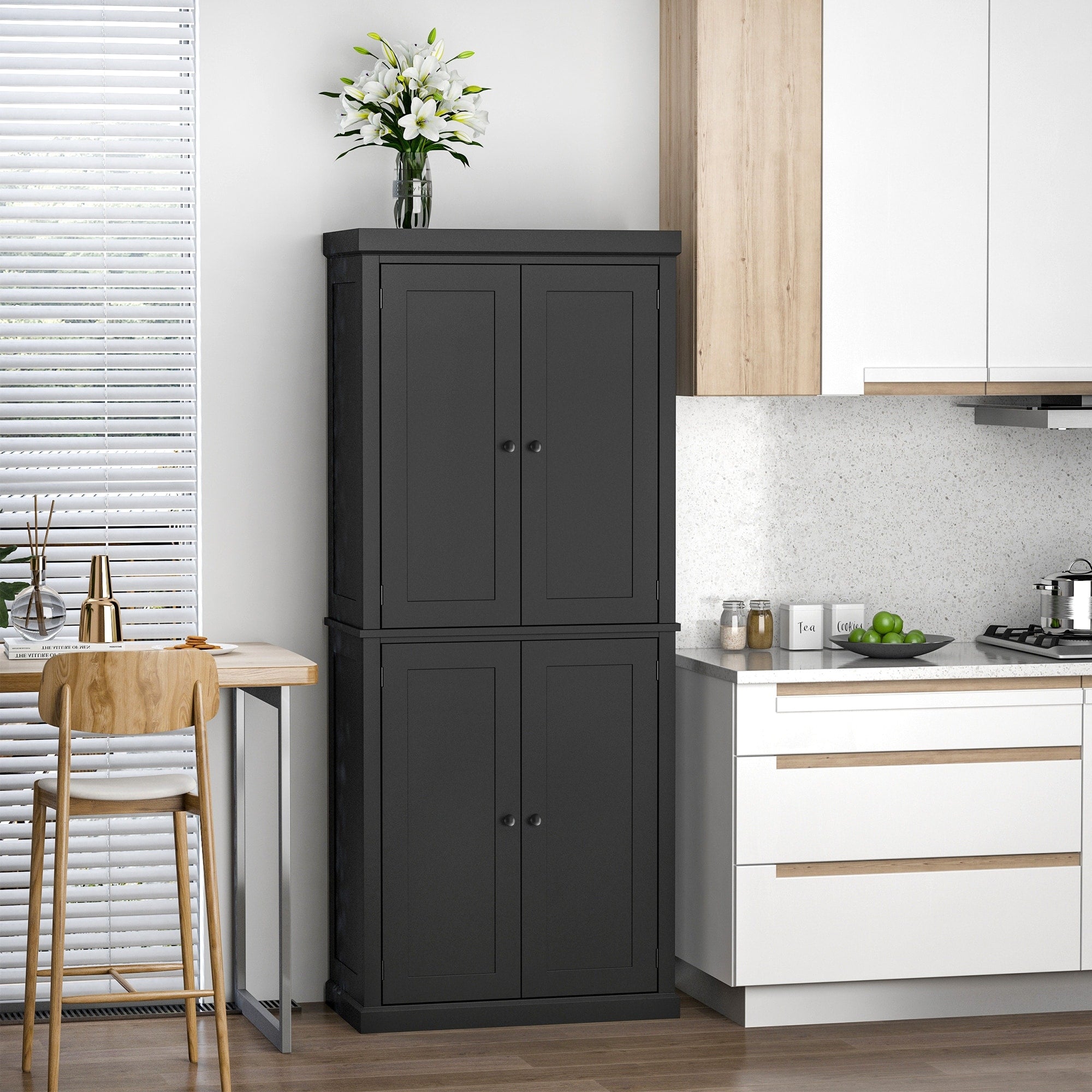 4 door kitchen pantry discount