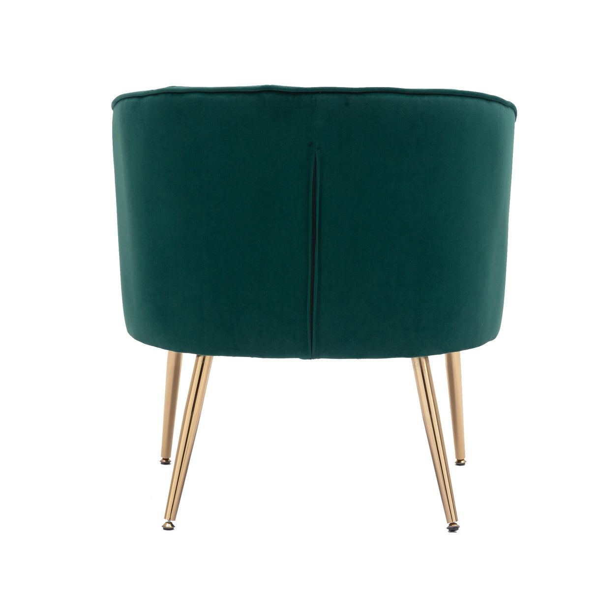 HOMEFUN Accent Chair ,leisure single chair with Golden feet