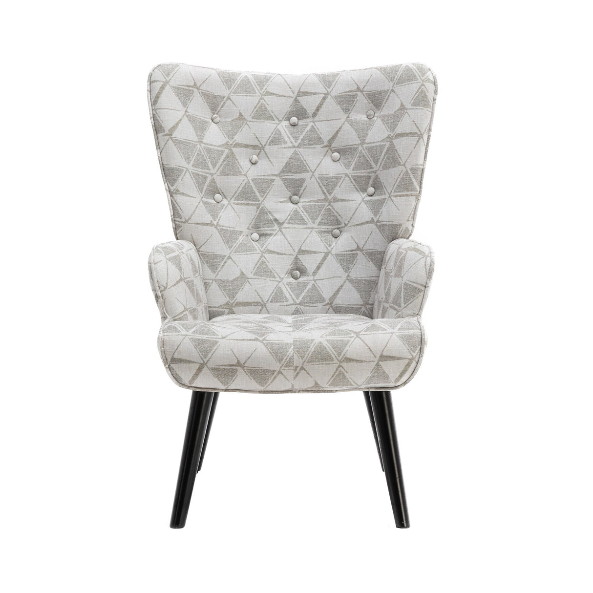 HOMEFUN Accent Chair ,leisure single chair with Golden feet