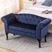 HOMYKA 53" Upholstered Small Loveseat Sofa with Rolled Arms
