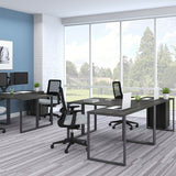 HON Basyx 59" L-Shape Corner Computer Desk