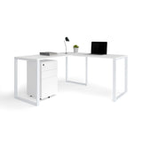 HON Basyx 59" L-Shape Corner Computer Desk