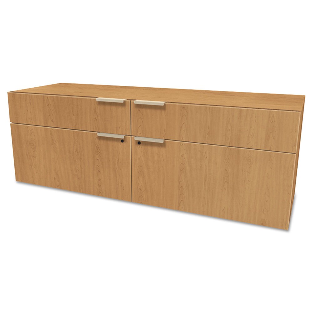 HON Voi Low Credenza, 2 Box/2 File Drawers, 60w x 20d x 21 1/2h