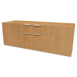 HON Voi Low Credenza, 2 Box/2 File Drawers, 60w x 20d x 21 1/2h