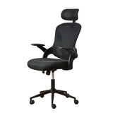 HOOOWOOO Ergonomic Adjustable Office Chair Mesh Swivel Task Chair with Flexible Arms