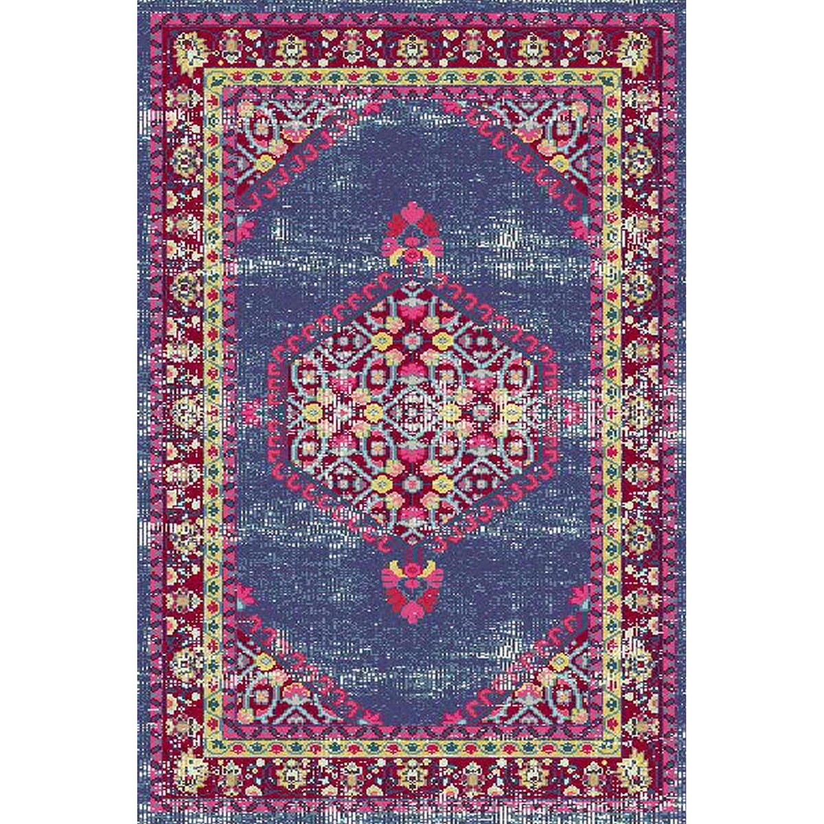 HR Modern Traditional Bohemian Rugs Faded Abstract Contemporary