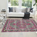 HR Modern Traditional Bohemian Rugs Faded Abstract Contemporary