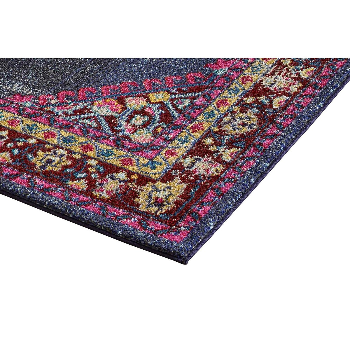 HR Modern Traditional Bohemian Rugs Faded Abstract Contemporary