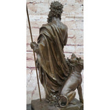 Hades Pluto Cerberus 3 Headed Imitative Dog Bronze Metal Statue Sculpture Greek Mythology