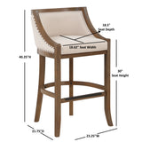 Hadleigh Transitional Dining Stool by Greyson Living