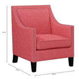 Hailey Accent Chair, Nectar