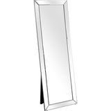 Halifax Long Beveled Edge Freestanding Mirror - Clear
