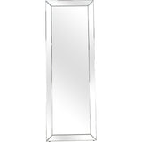 Halifax Long Beveled Edge Freestanding Mirror - Clear