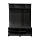 Hall Tree Entryway Bench with Shoe Bench