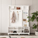 Hall Tree Entryway Bench with Shoe Bench
