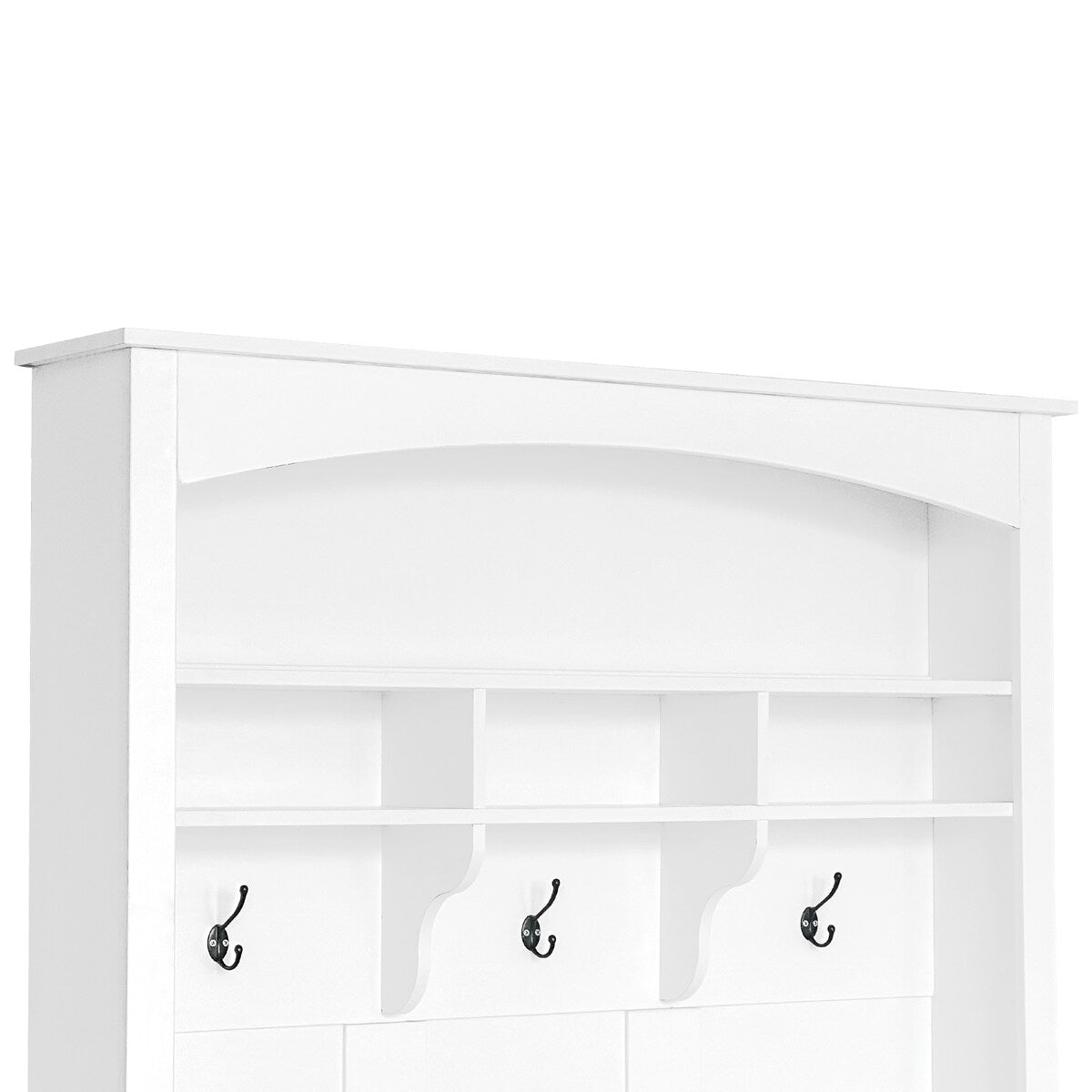 Hall Tree with Bench and Shoe Storage
