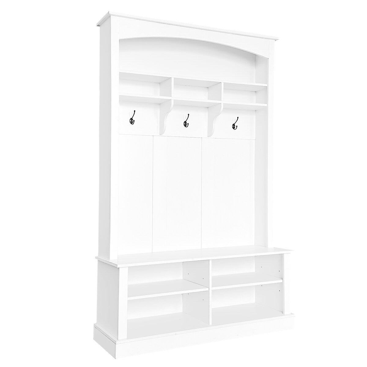 Hall Tree with Bench and Shoe Storage