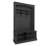 Hall Tree with Bench and Shoe Storage