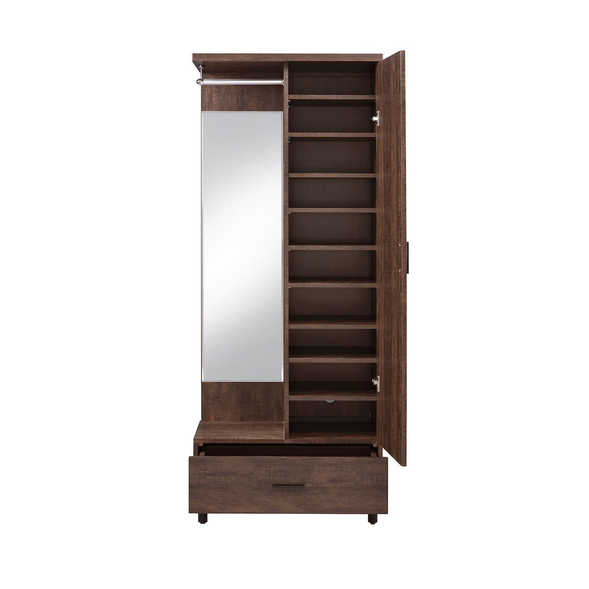 Hall Tree with Cabinet