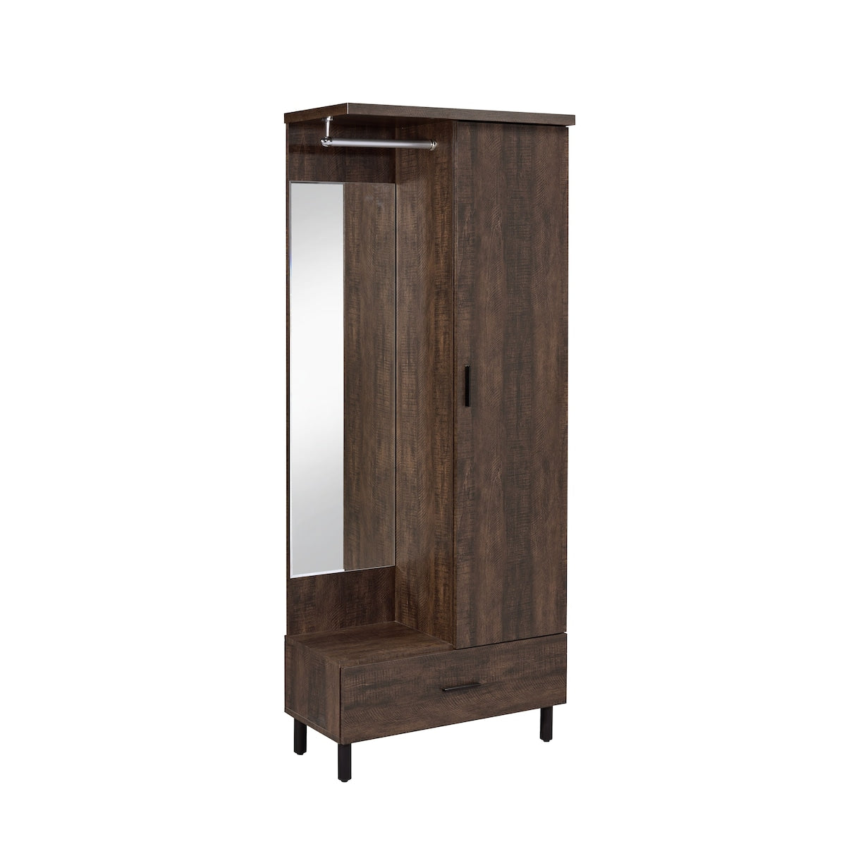 Hall Tree with Cabinet