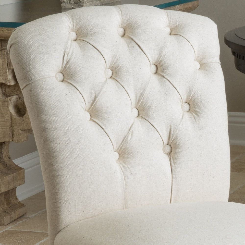 Hallie Fabric Dining Chair (Set of 2) by Christopher Knight Home
