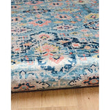 Halogen Bellis Blue/Ivory Area Rug - 5' X 7'