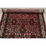 Hamadan Traditional Persian Handmade Wool Rug Tribal Carpet - 10'10" x 3'10" Runner