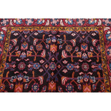 Hamedan All-Over Geometric Handmade Wool Persian Oriental Rug - 16'2" x 3'7" Runner