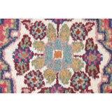 Hamedan Geometric Hand-Knotted Wool Persian Oriental Area Rug - 2'7" x 1'7"