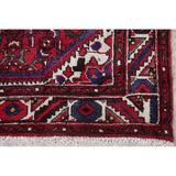 Hamedan Geometric Handmade Wool Persian Oriental Rug - 9'3" x 3'9" Runner