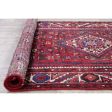 Hamedan Geometric Handmade Wool Persian Oriental Rug - 9'3" x 3'9" Runner