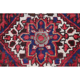 Hamedan Geometric Handmade Wool Persian Oriental Rug - 9'3" x 3'9" Runner