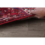 Hamedan Geometric Handmade Wool Persian Oriental Rug - 9'3" x 3'9" Runner