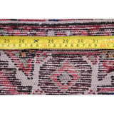 Hamedan Geometric Handmade Wool Persian Oriental Rug - 9'3" x 3'9" Runner