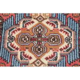 Hamedan Geometric Handmade Wool Persian Rug - 6'1" x 2'9" Runner