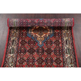 Hamedan Geometric Handmade Wool Persian Rug - 6'1" x 2'9" Runner