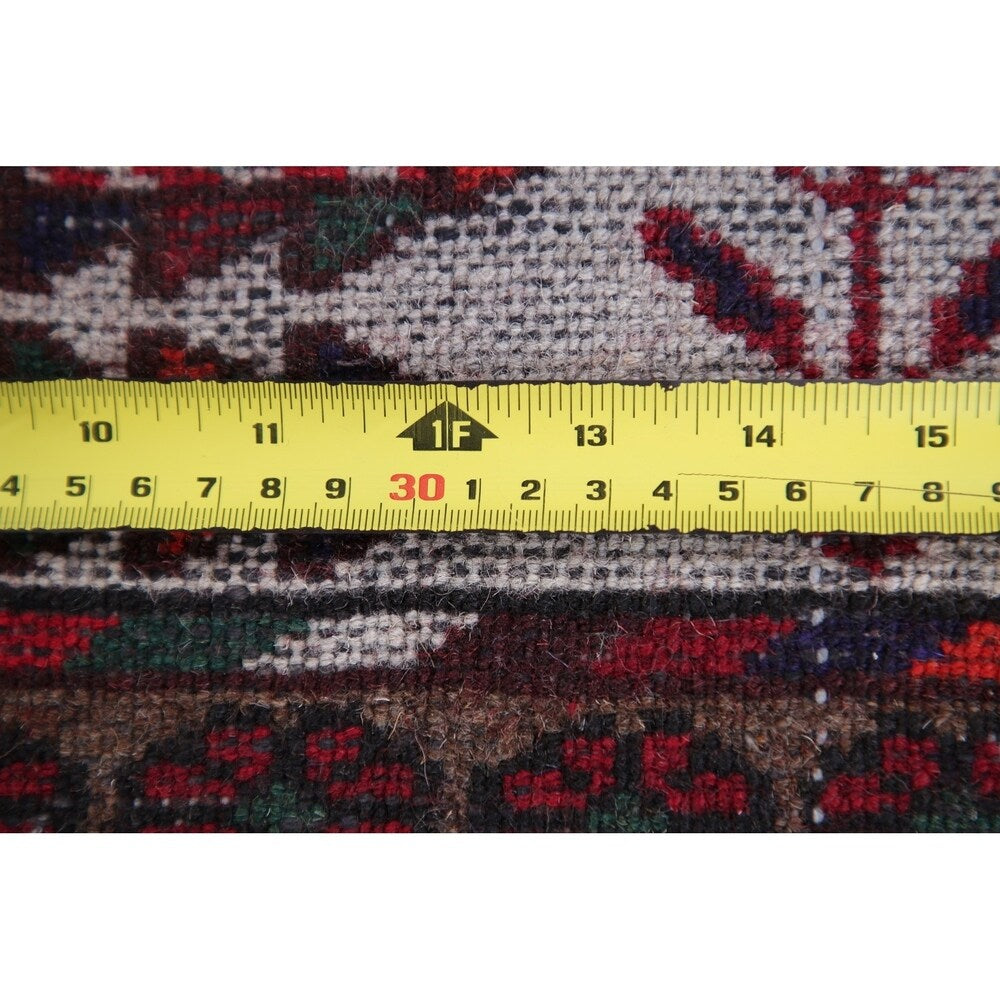 Hamedan Oriental Hand Knotted Persian Tribal Wool Area Rug - 4'9" x 3'3"