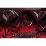 Hamedan Oriental Hand Knotted Persian Tribal Wool Area Rug - 4'9" x 3'3"
