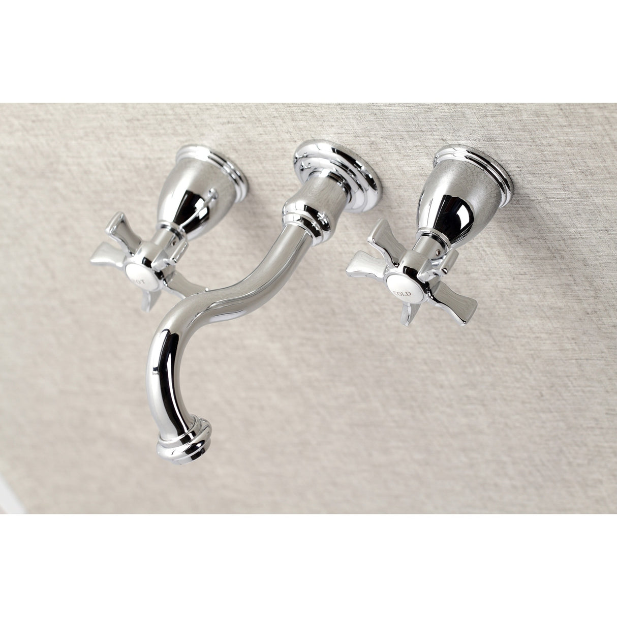 Kingston Brass Hamilton 3-Hole Wall Mount Roman Tub Faucet