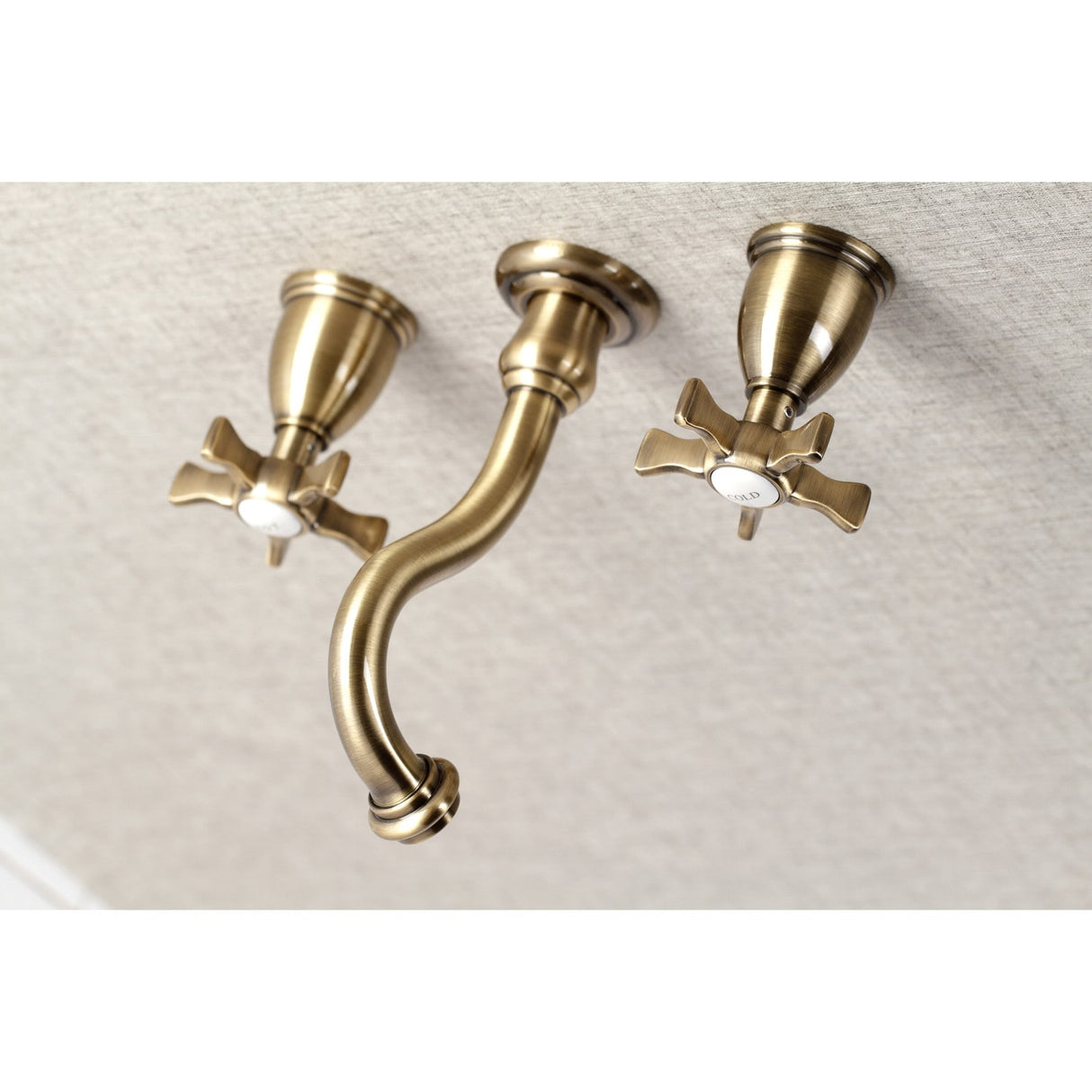 Kingston Brass Hamilton 3-Hole Wall Mount Roman Tub Faucet