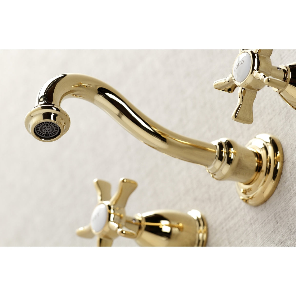 Kingston Brass Hamilton 3-Hole Wall Mount Roman Tub Faucet