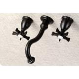 Kingston Brass Hamilton 3-Hole Wall Mount Roman Tub Faucet