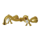Kingston Brass Hamilton 3-Hole Wall Mount Roman Tub Faucet