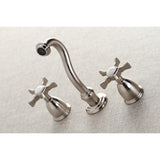Kingston Brass Hamilton 3-Hole Wall Mount Roman Tub Faucet