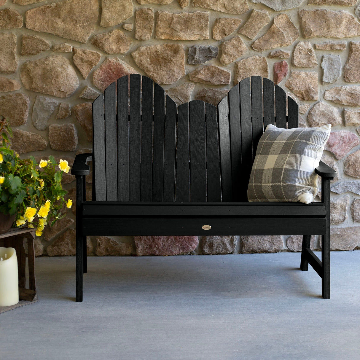 HIGHWOOD Hamilton 4-Foot Dining Height Bench - N/A