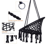 Hammock Chair with Stand Indoor or Outdoor Use Durable 300 Pound Capacity